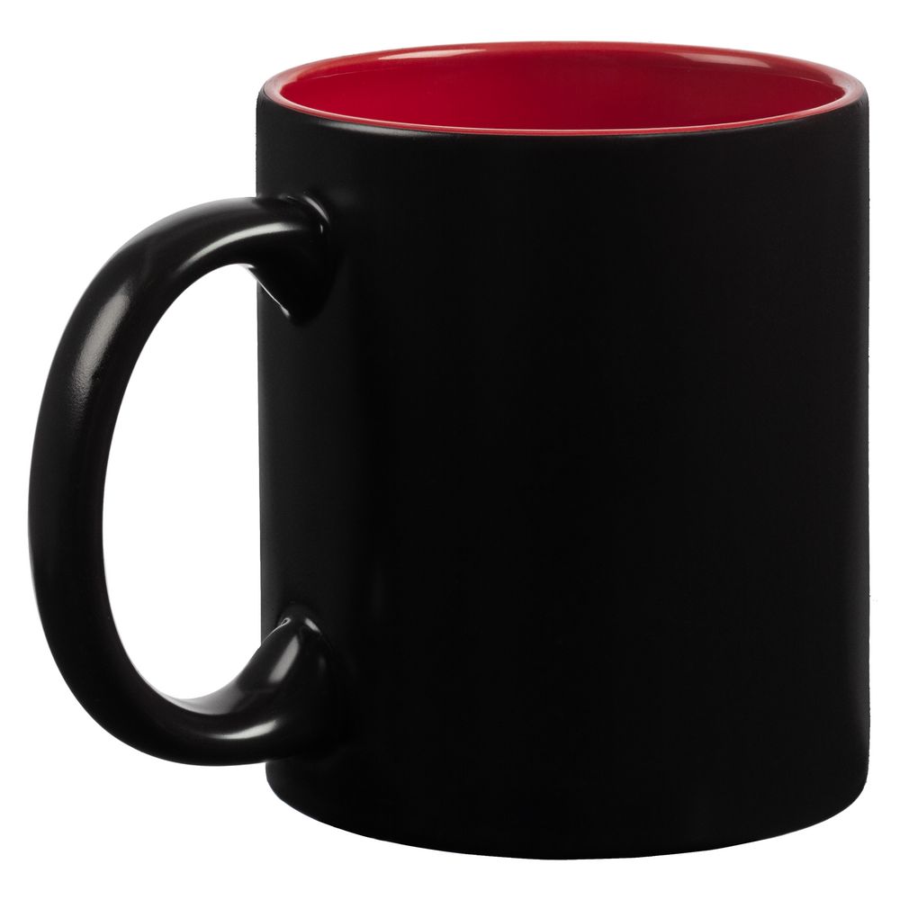 Кружка-хамелеон «Трубы горят», матовая, красно-черная / Миниатюра WWW (1000)