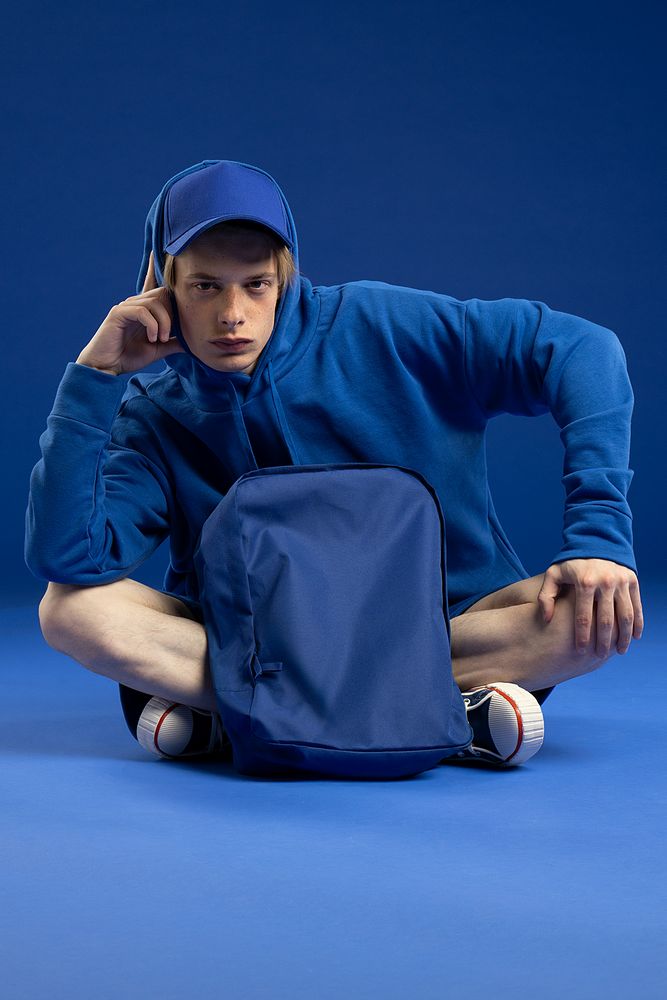 Бейсболка C1, синяя / Миниатюра WWW (1000)