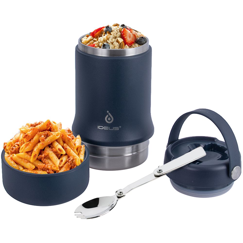 Термос для еды Tabenodo, темно-синий / Миниатюра WWW (1000)