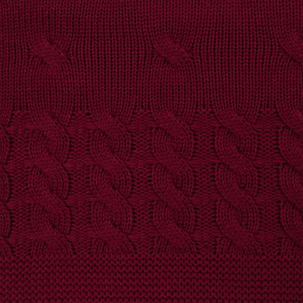 Плед Reframe, бордовый / Миниатюра WWW (1000)