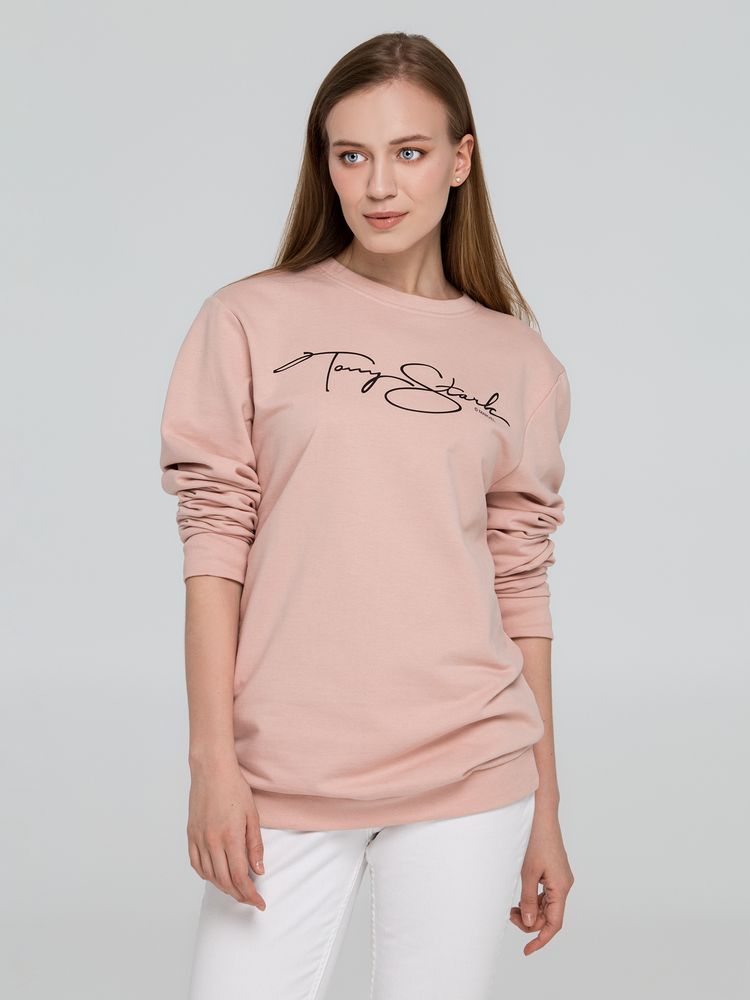 Свитшот унисекс Tony Stark, бежевый / Миниатюра WWW (1000)