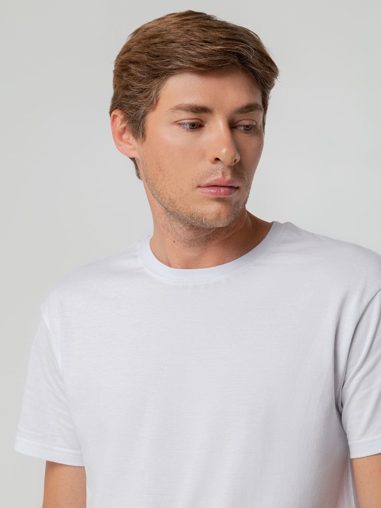 Футболка унисекс T-bolka 140, белая / Миниатюра WWW (1000)