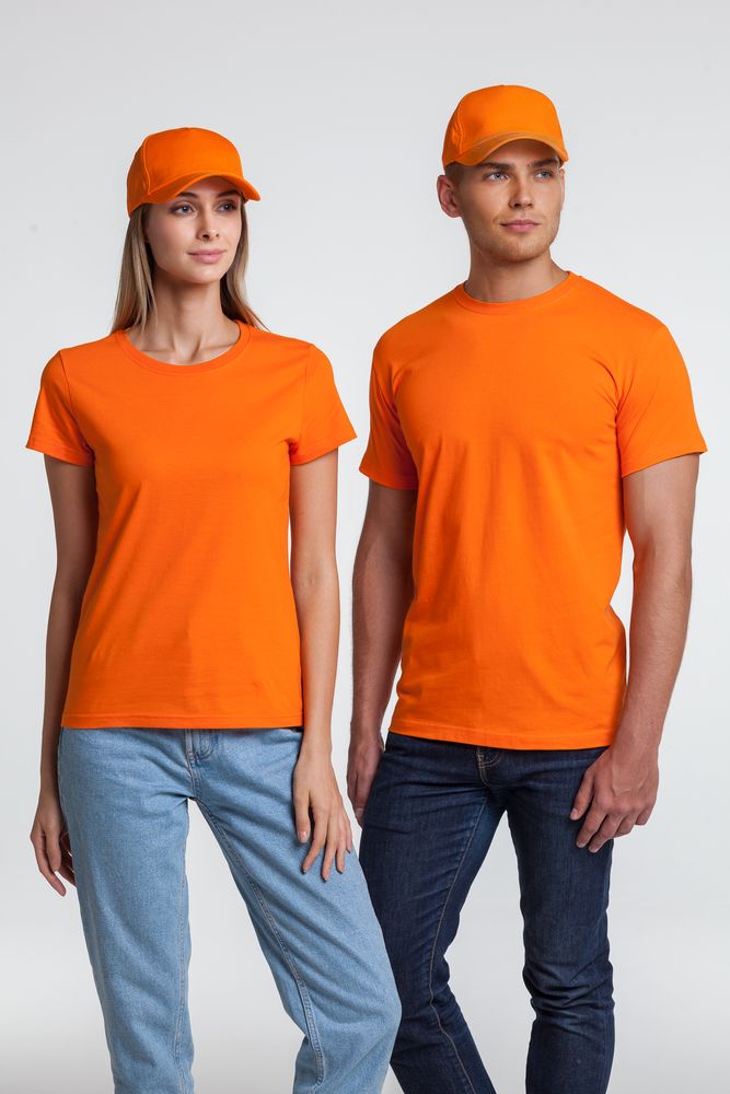 Футболка унисекс T-Bolka 160, оранжевая / Миниатюра WWW (1000)