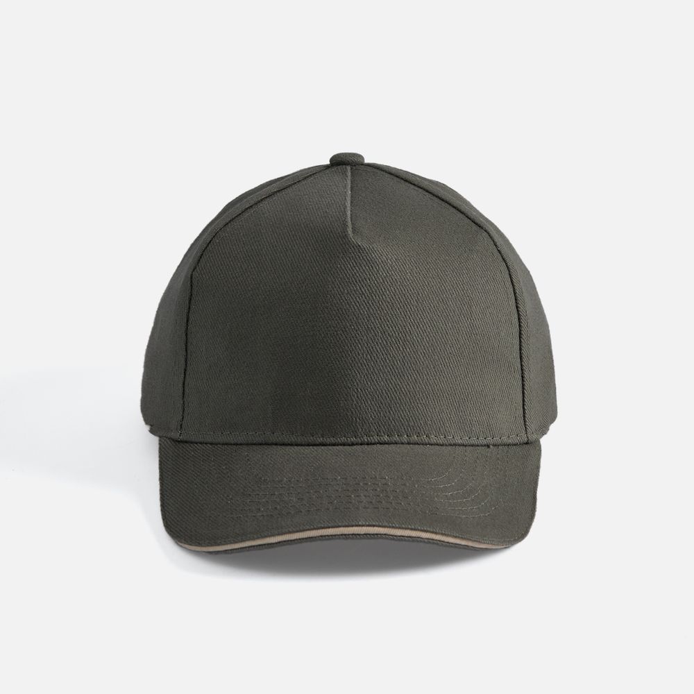 Бейсболка Long Beach, хаки с бежевым / Миниатюра WWW (1000)