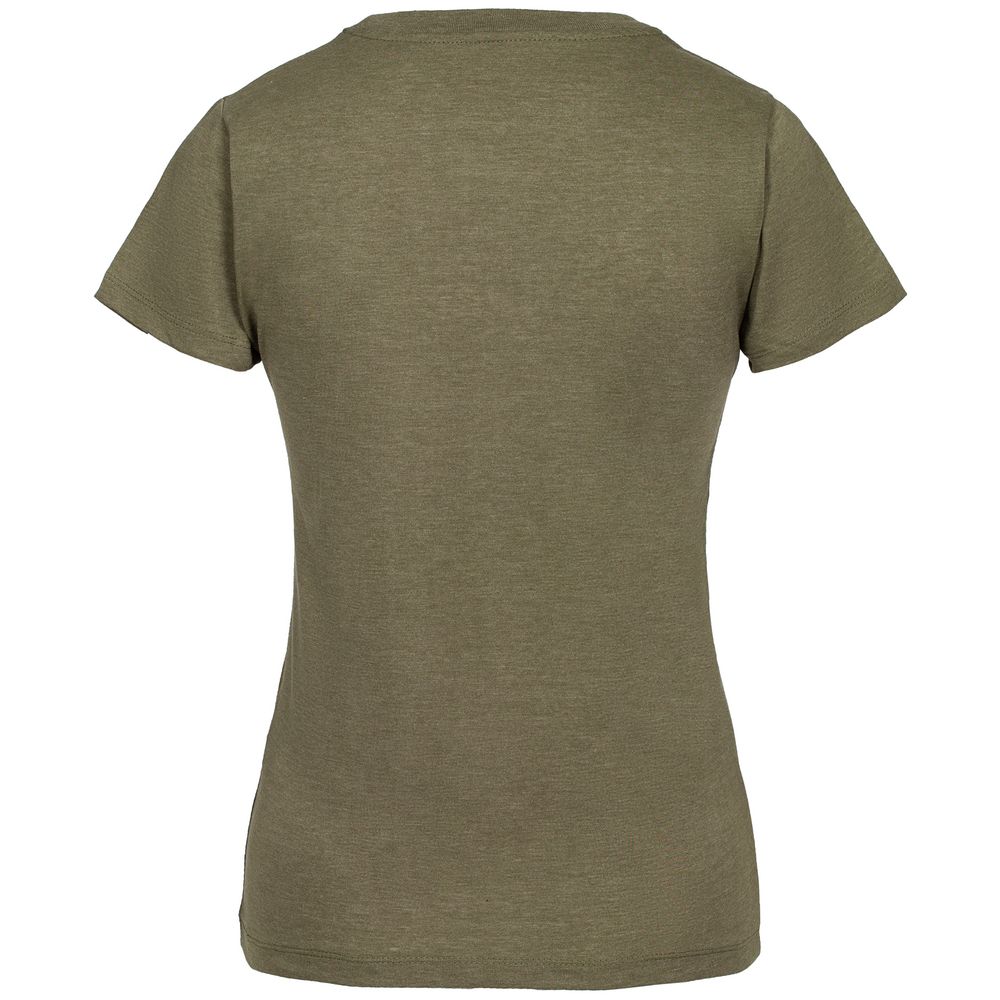 Футболка женская «Полинезийский дракон», меланж хаки / Миниатюра WWW (1000)