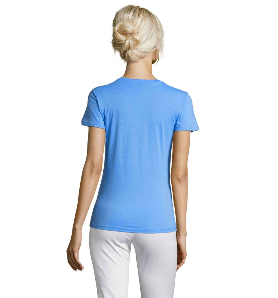 Футболка женская Regent Women, голубая / Миниатюра WWW (1000)