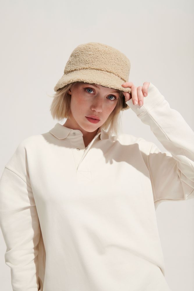 Панама Bucket двусторонняя, хаки с бежевым / Миниатюра WWW (1000)