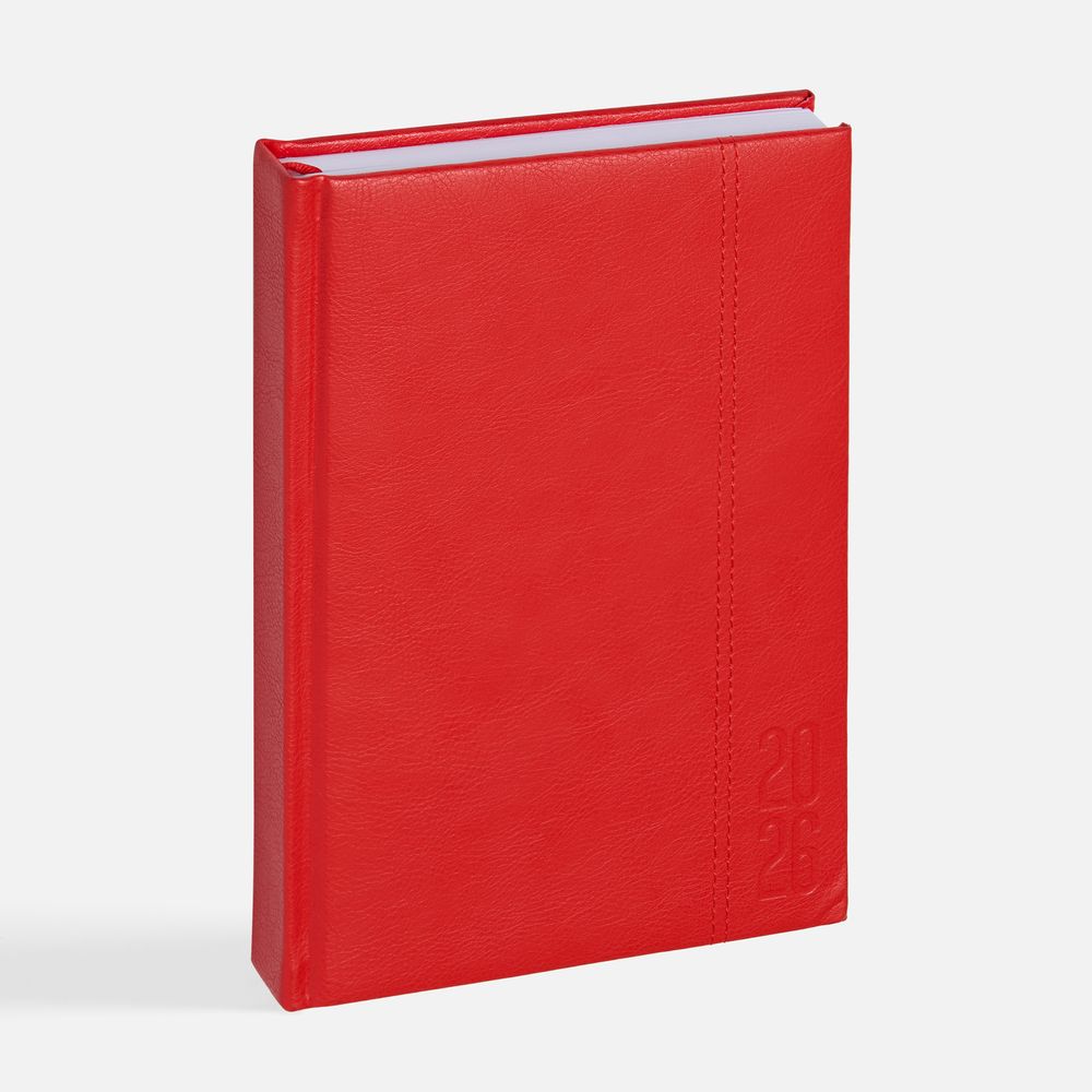 Ежедневник Baza, датированный, красный / Миниатюра WWW (1000)