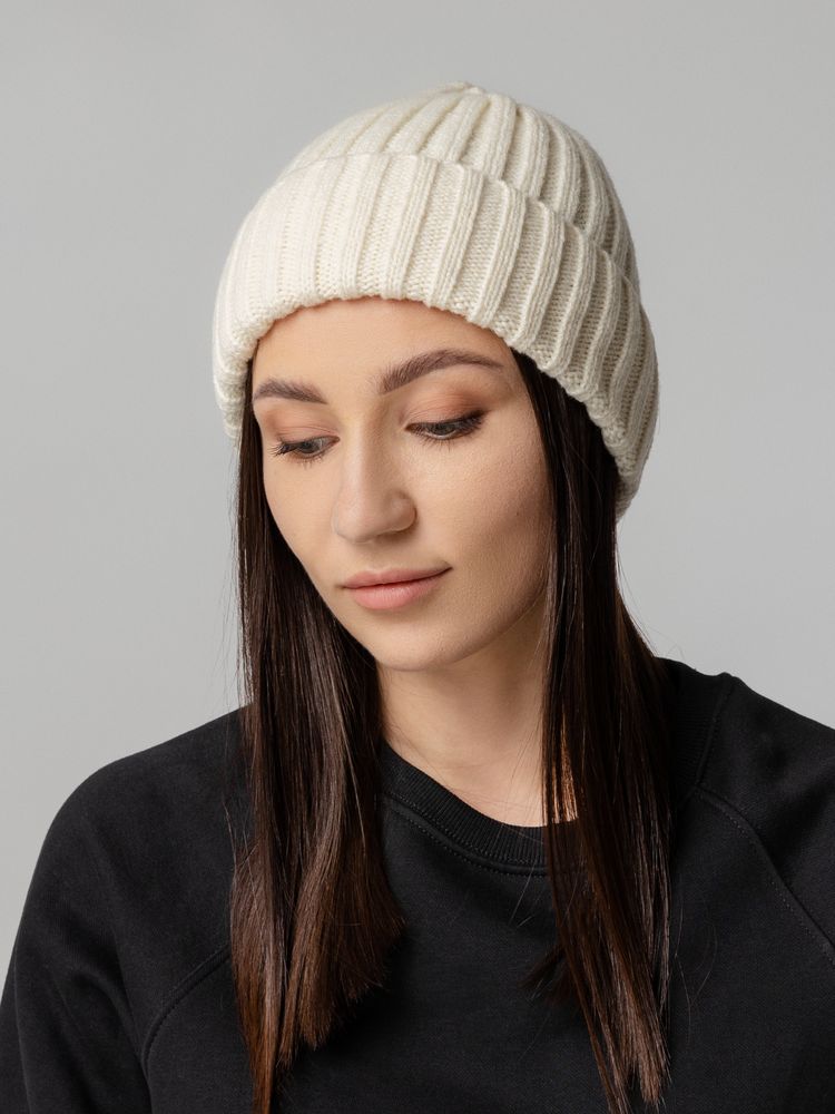 Шапка Uni, молочно-белая / Миниатюра WWW (1000)