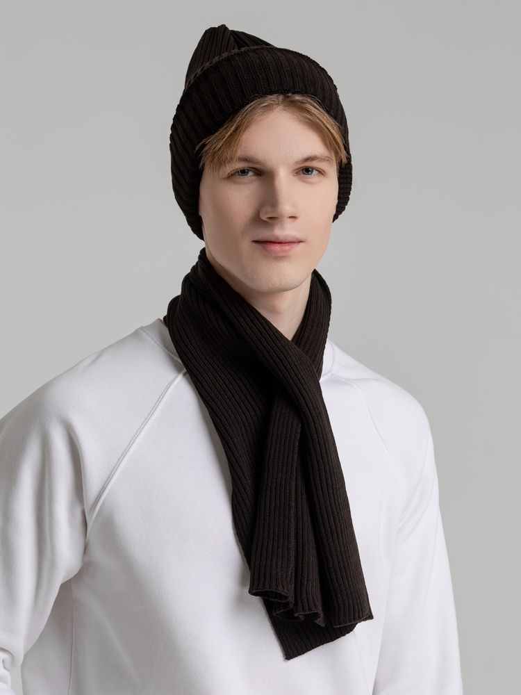 Шарф Yong, черный / Миниатюра WWW (1000)