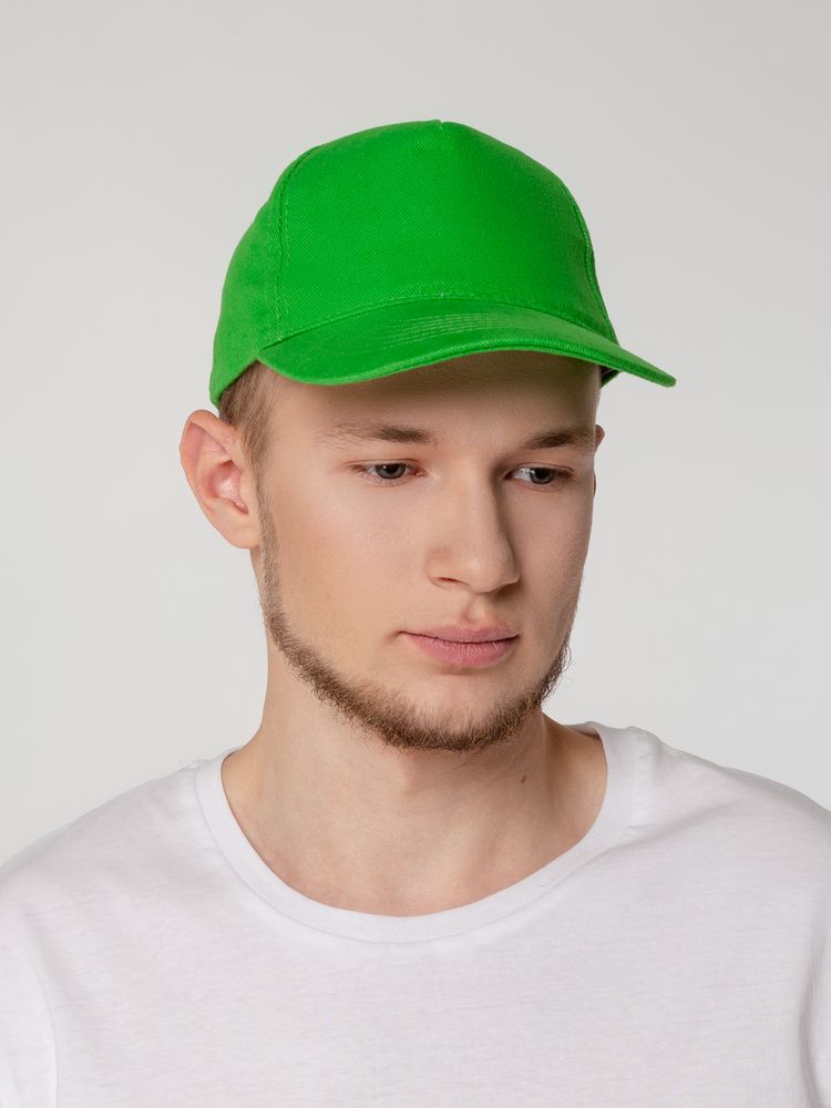Бейсболка Unit Standard, ярко-зеленая / Миниатюра WWW (1000)