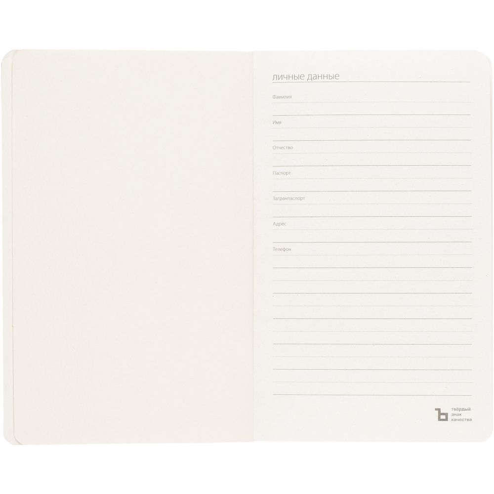 Ежедневник Eco Write Mini, недатированный, с красной резинкой / Миниатюра WWW (1000)