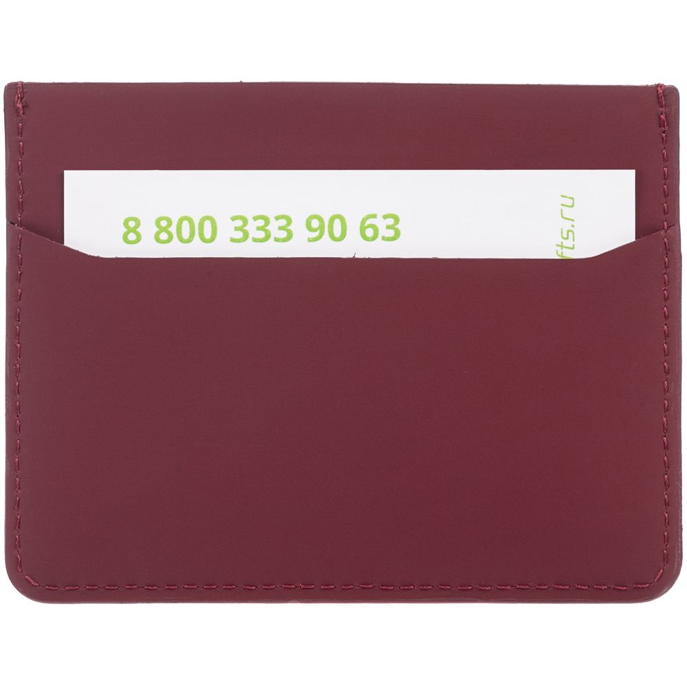 Чехол для карт Alaska, бордовый / Миниатюра WWW (1000)