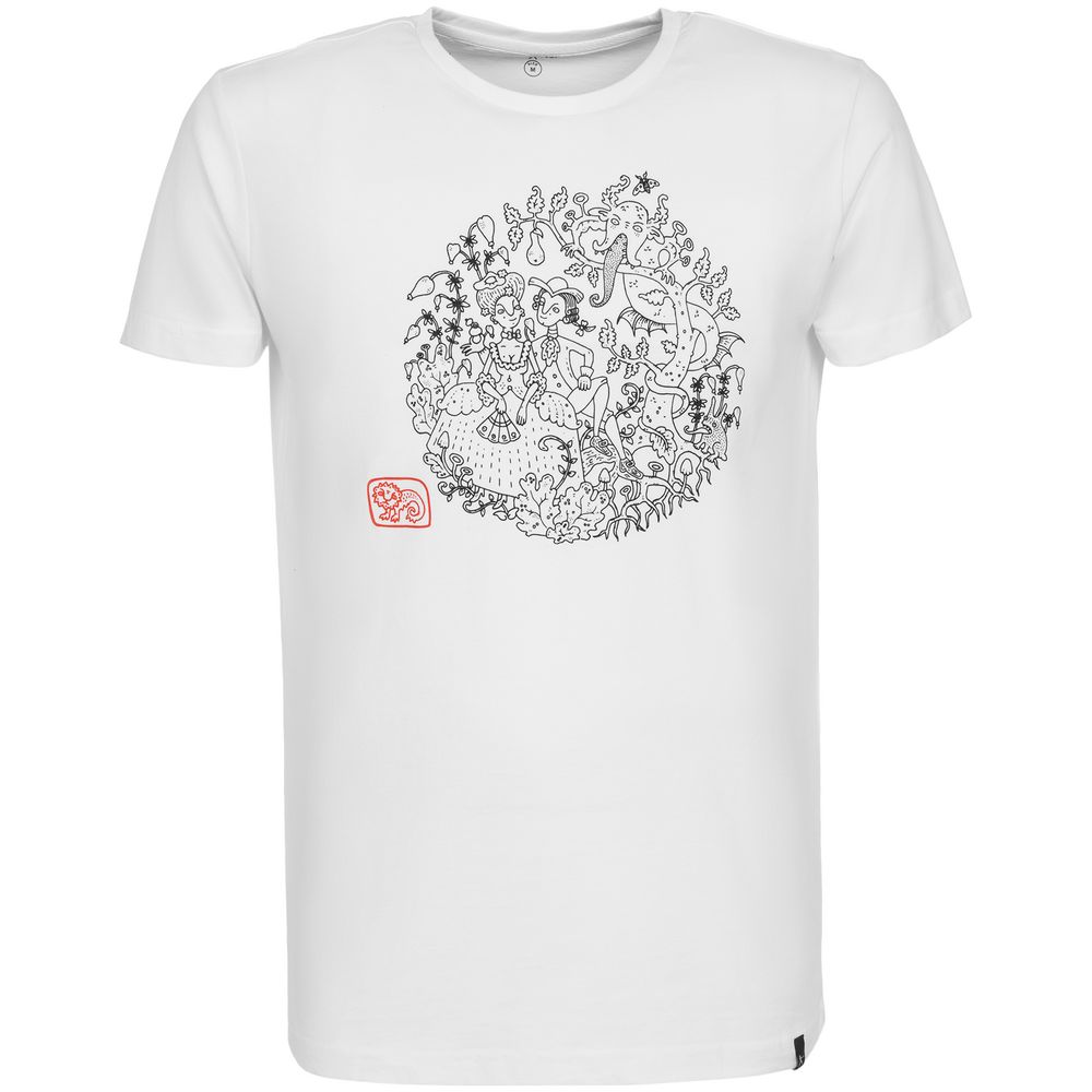 Футболка «Кавалер», белая / Миниатюра WWW (1000)