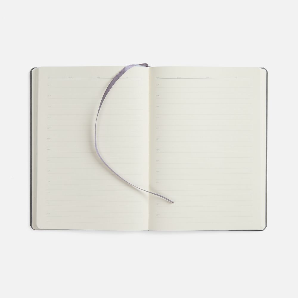 Ежедневник Urban Hard, недатированный, серый / Миниатюра WWW (1000)