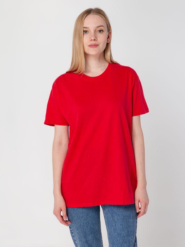 Футболка унисекс Regent 150, ярко-розовая (фуксия) / Миниатюра модельного (1000)