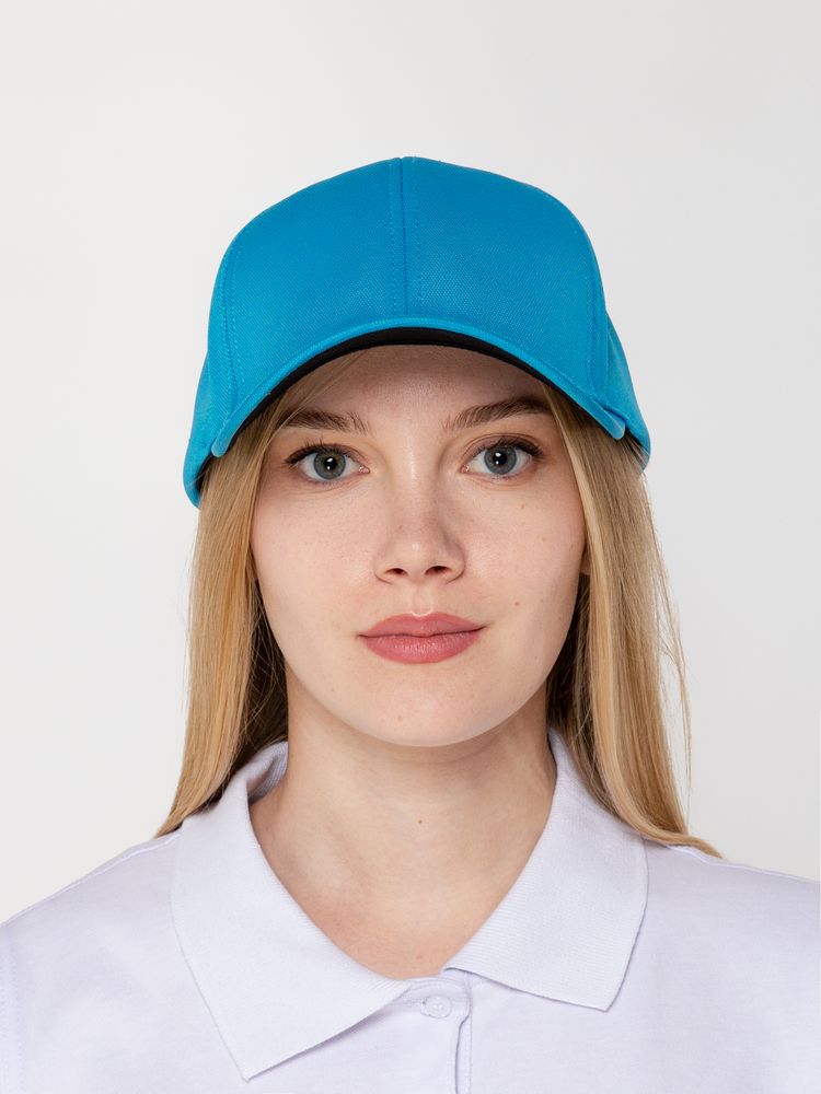 Бейсболка Harris, бирюзовая / Миниатюра WWW (1000)