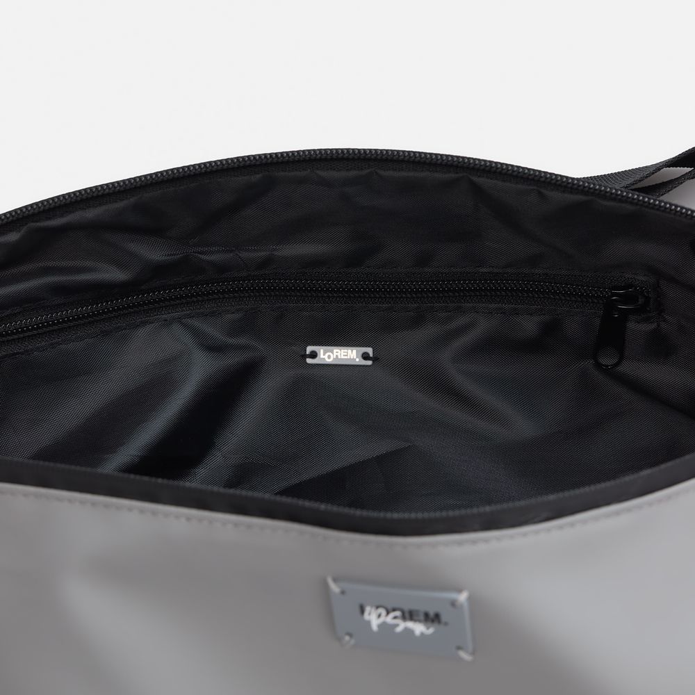 Сумка через плечо Altro, серая / Миниатюра нанесения (1000)