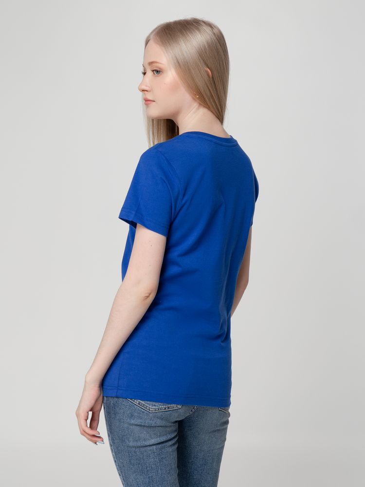 Футболка женская T-bolka Lady, ярко-синяя / Миниатюра WWW (1000)