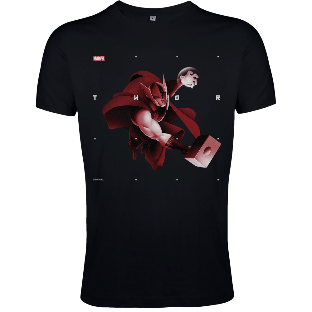 Футболка Thor Retro, черная / Миниатюра WWW (1000)