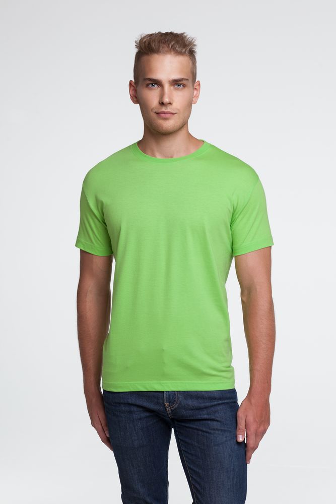 Футболка унисекс T-Bolka 160, зеленое яблоко / Миниатюра WWW (1000)