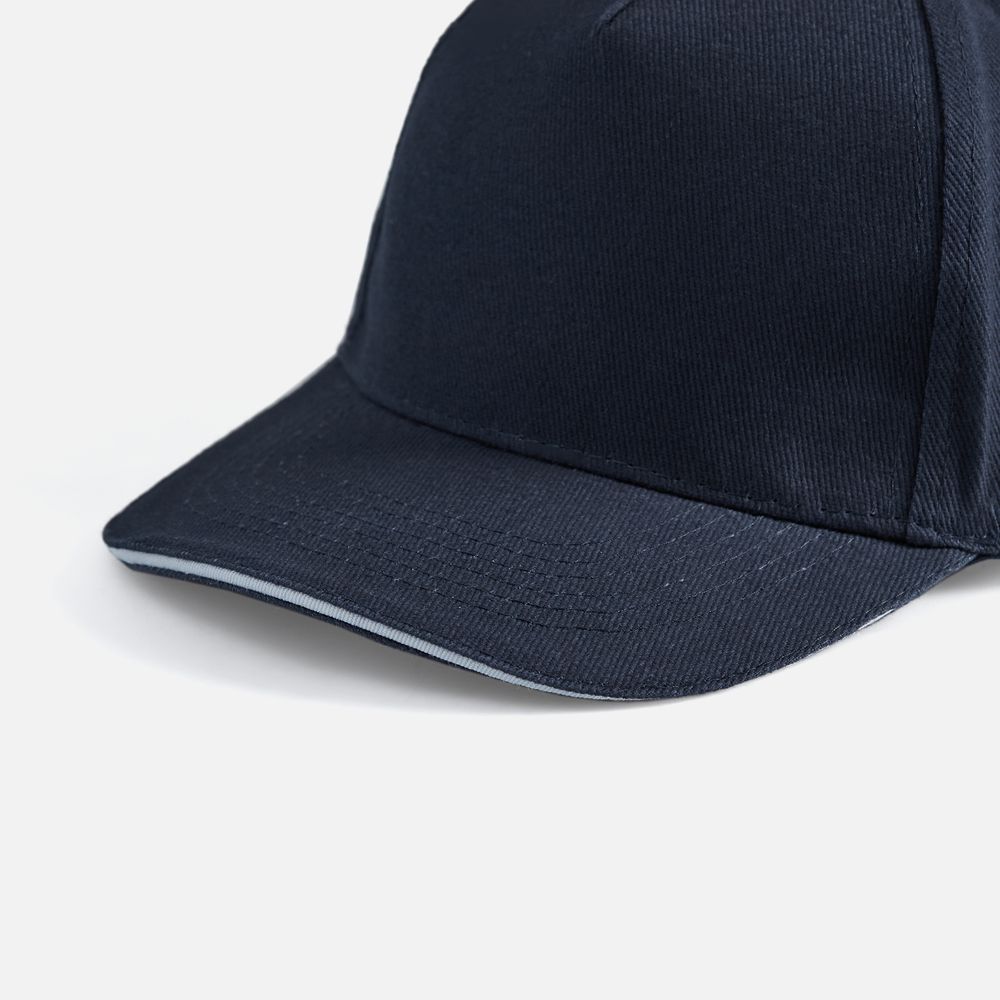 Бейсболка Long Beach, темно-синяя с белым / Миниатюра WWW (1000)