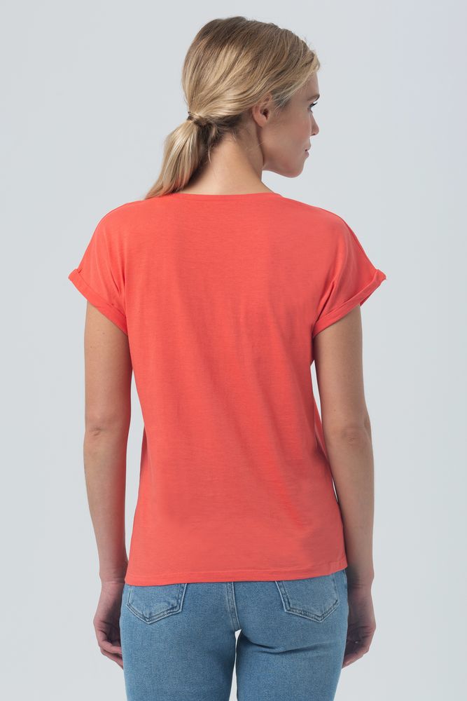 Футболка Melba, розовая (коралловая) / Миниатюра WWW (1000)