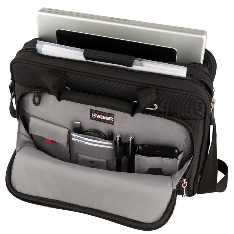 Сумка для ноутбука Acquisition, черная / Миниатюра WWW (1000)