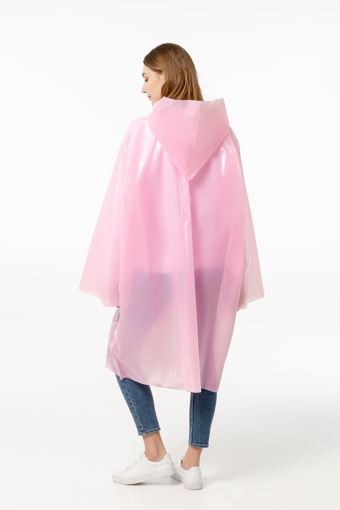 Дождевик-плащ CloudTime, розовый / Миниатюра WWW (1000)
