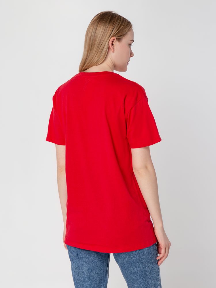 Футболка унисекс Regent 150, ярко-розовая (фуксия) / Миниатюра модельного (1000)