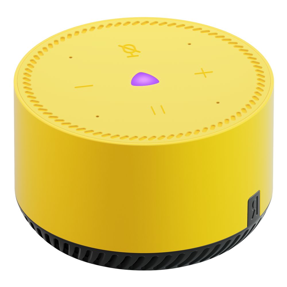 Умная колонка «Яндекс Станция Лайт», лимон / Миниатюра WWW (1000)