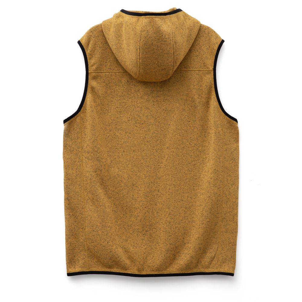 Жилет с капюшоном унисекс Gotland, горчичный / Миниатюра WWW (1000)