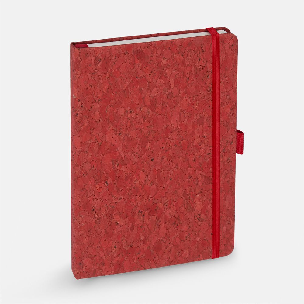 Блокнот Cork County, красный / Миниатюра WWW (1000)