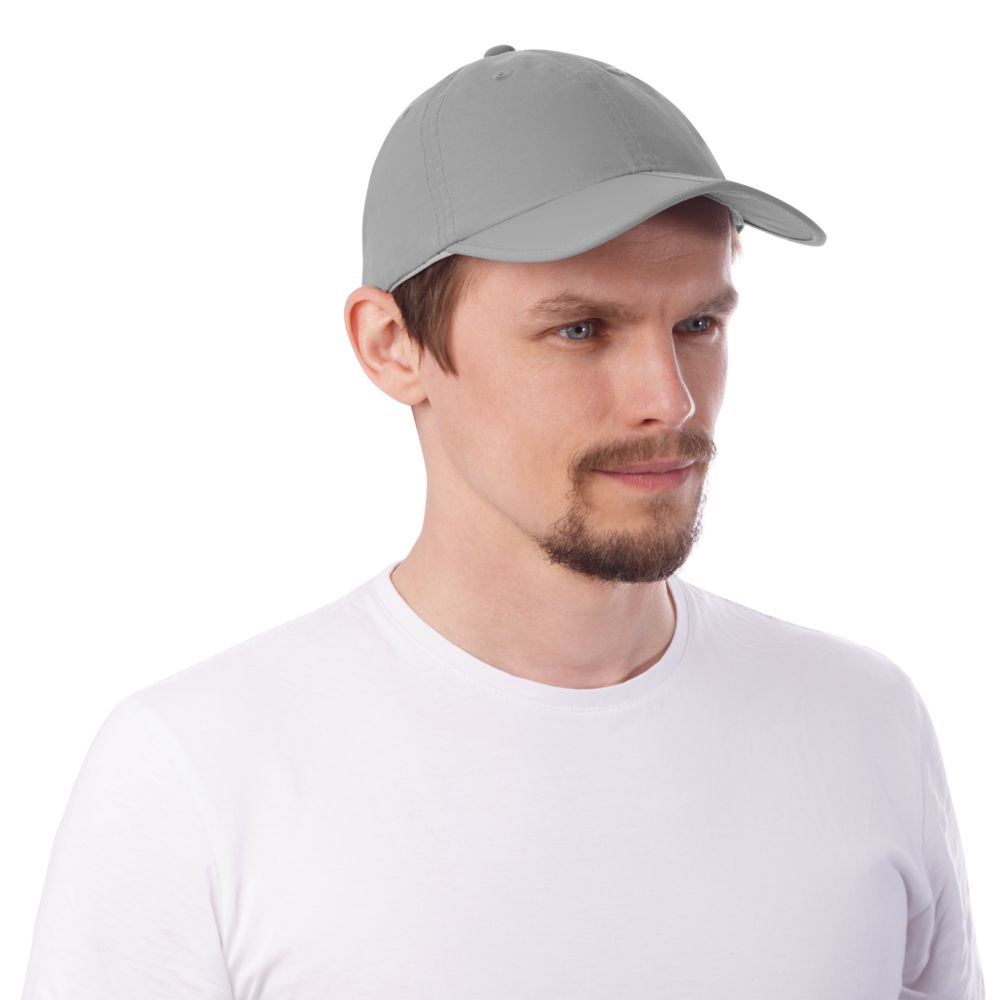 Бейсболка складная Ben Lomond, серая / Миниатюра WWW (1000)