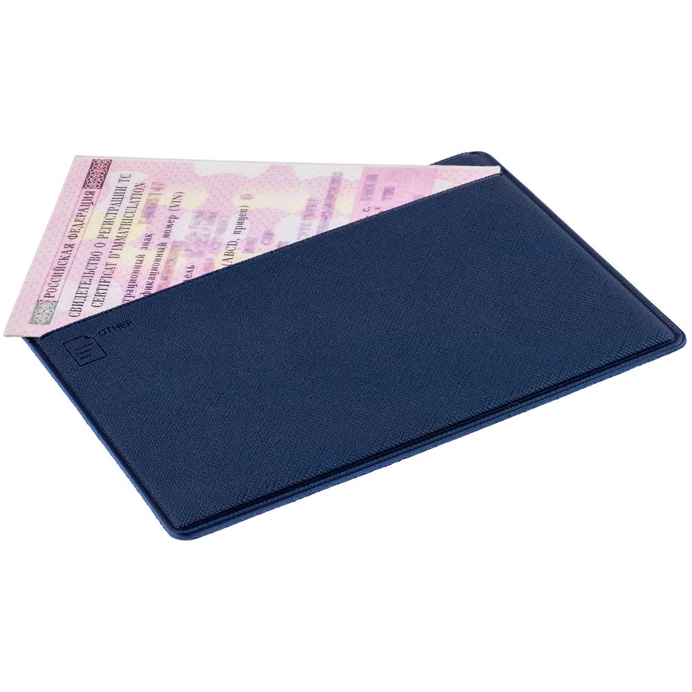 Обложка для автодокументов Devon Light, синяя / Миниатюра WWW (1000)