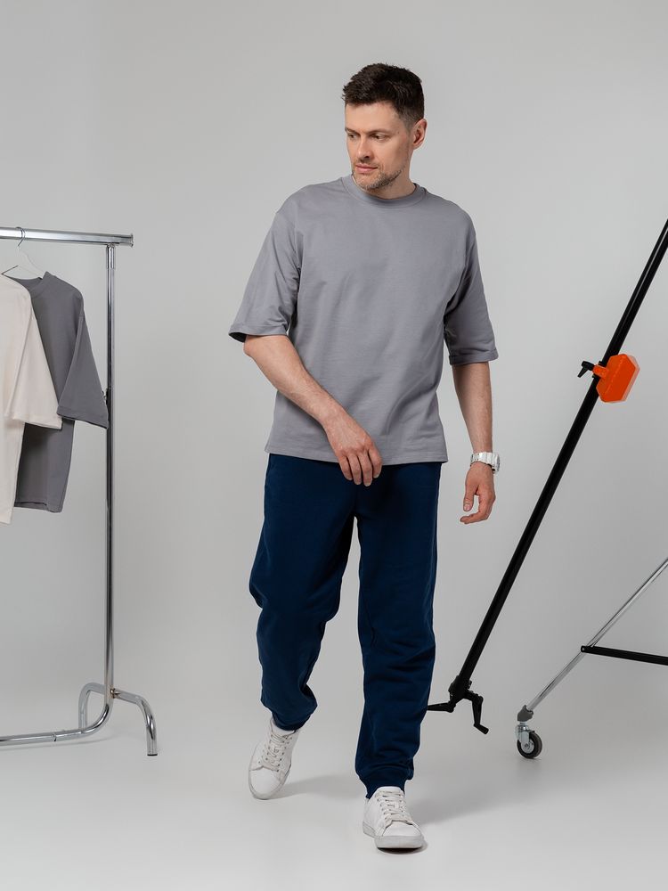 Футболка унисекс Kosmos 2.0, светло-серая / Миниатюра WWW (1000)