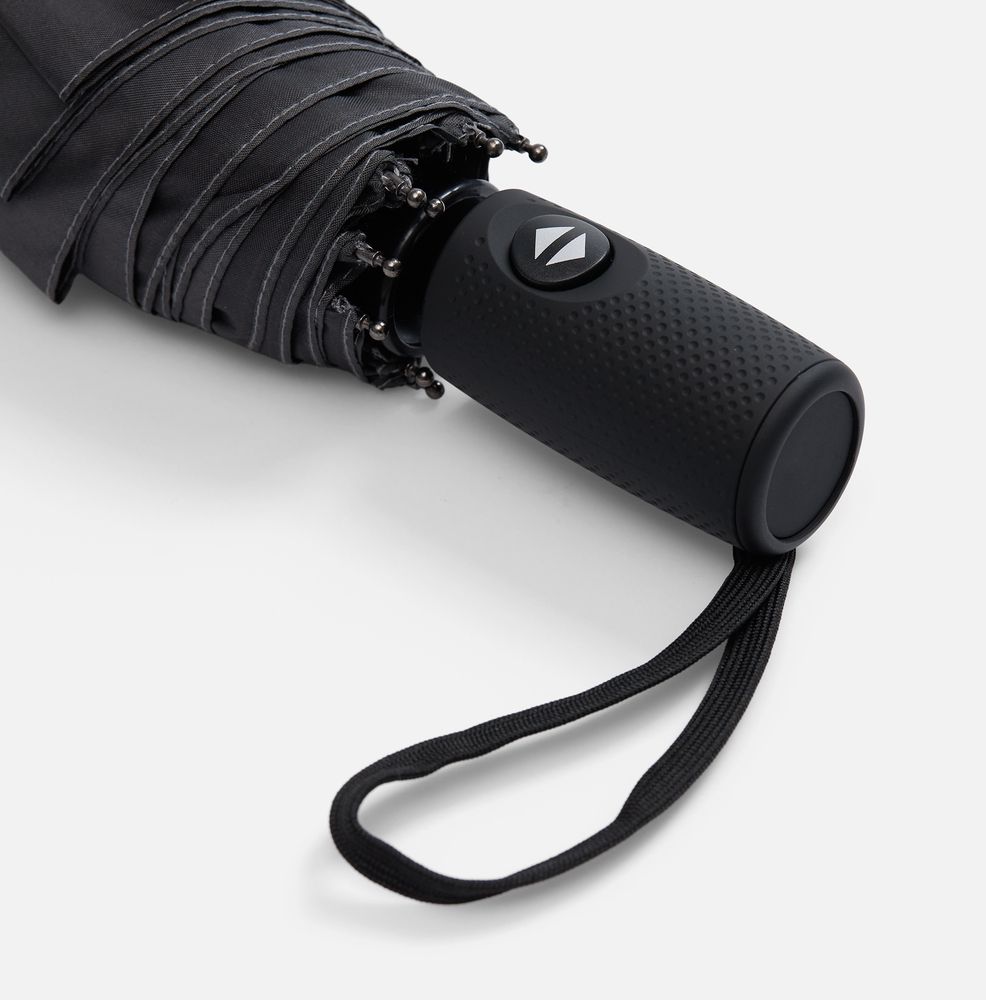 Складной зонт Dome Double с двойным куполом, серый / Миниатюра WWW (1000)