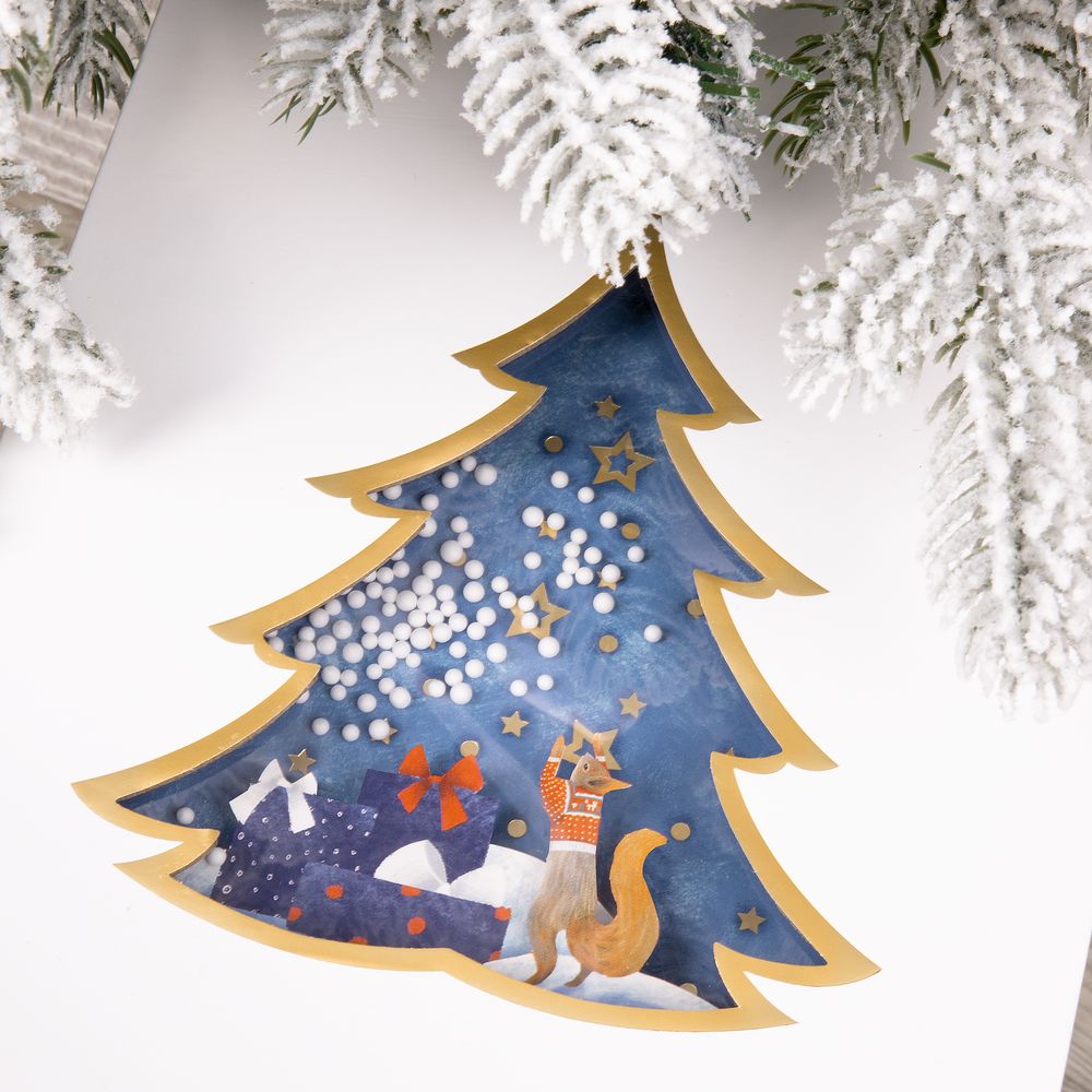 Коробка Christmas Tree, S / Миниатюра WWW (1000)