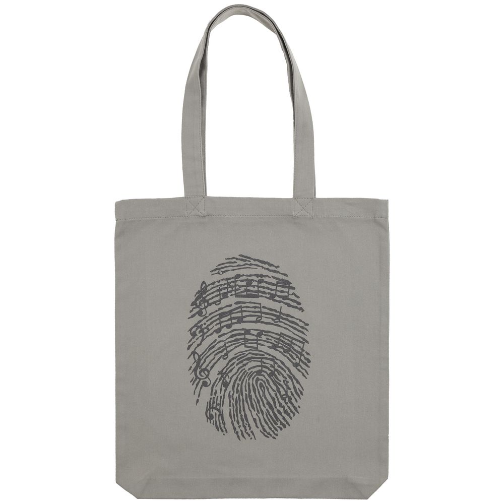 Холщовая сумка «Код вселенной», серая / Миниатюра WWW (1000)