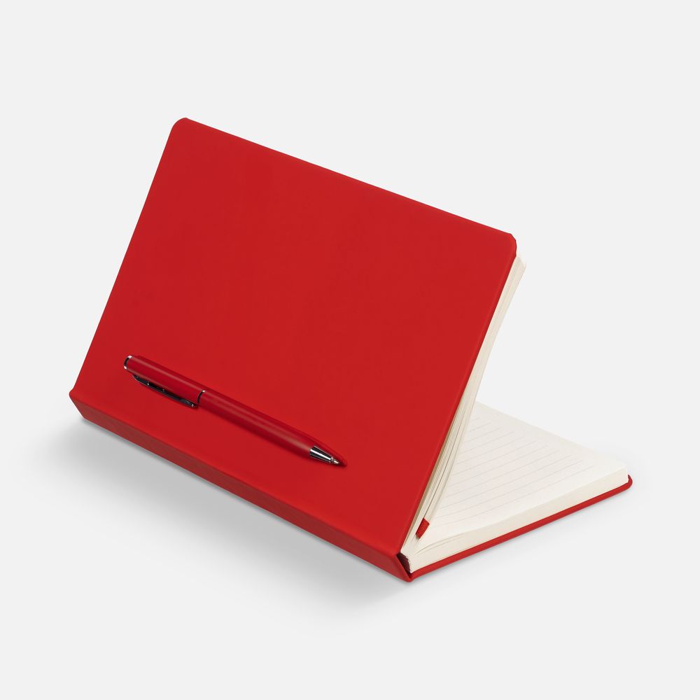 Ежедневник Magnet Shall с ручкой, красный / Миниатюра WWW (1000)