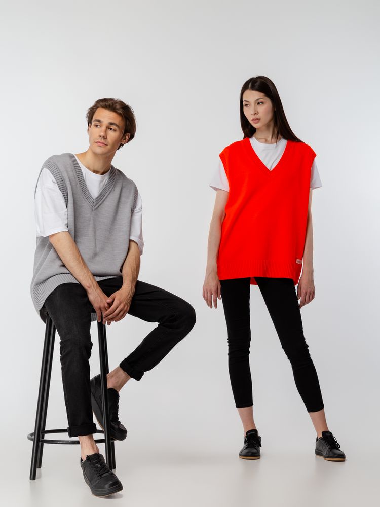 Жилет оверсайз унисекс Tad в сумке, красный / Миниатюра WWW (1000)