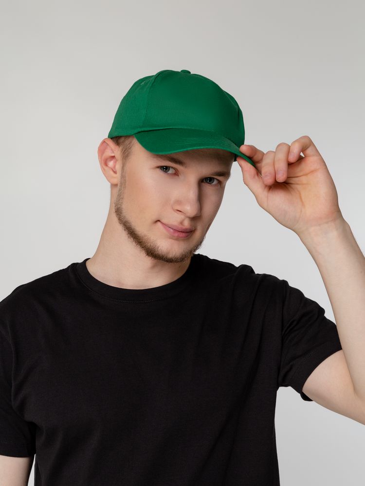 Бейсболка Unit Promo, зеленая / Миниатюра WWW (1000)