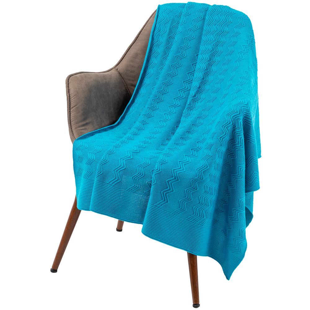 Плед Marea, бирюзовый / Миниатюра WWW (1000)