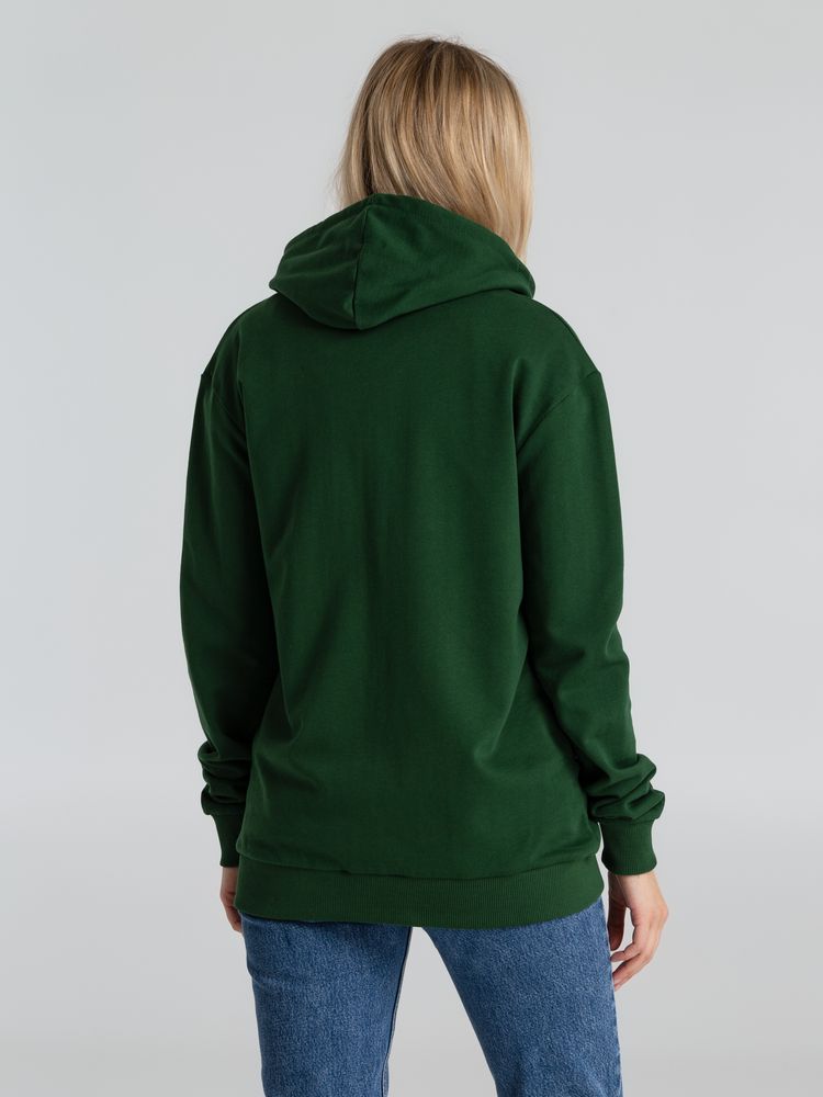 Толстовка на молнии с капюшоном Siverga 2.0 Heavy, темно-зеленая / Миниатюра WWW (1000)