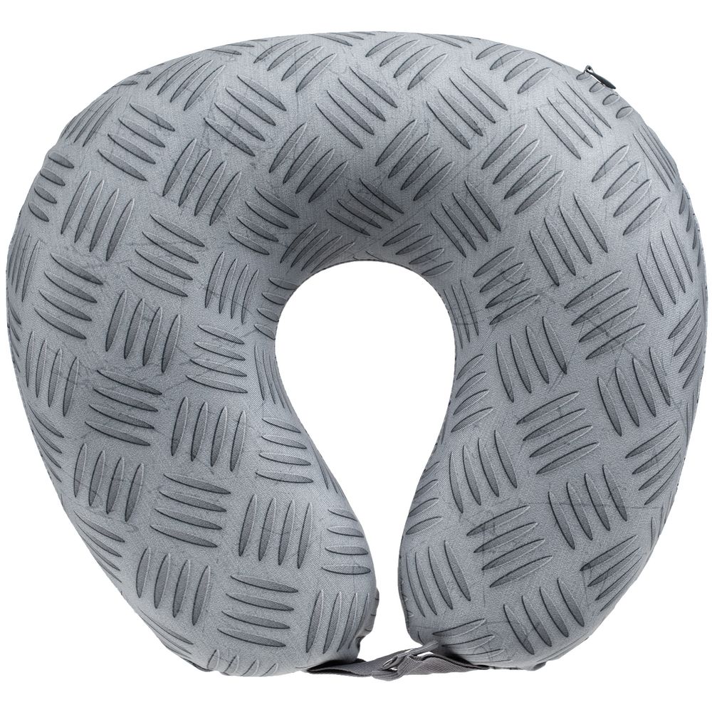 Подушка дорожная Hard Work, серая / Миниатюра WWW (1000)