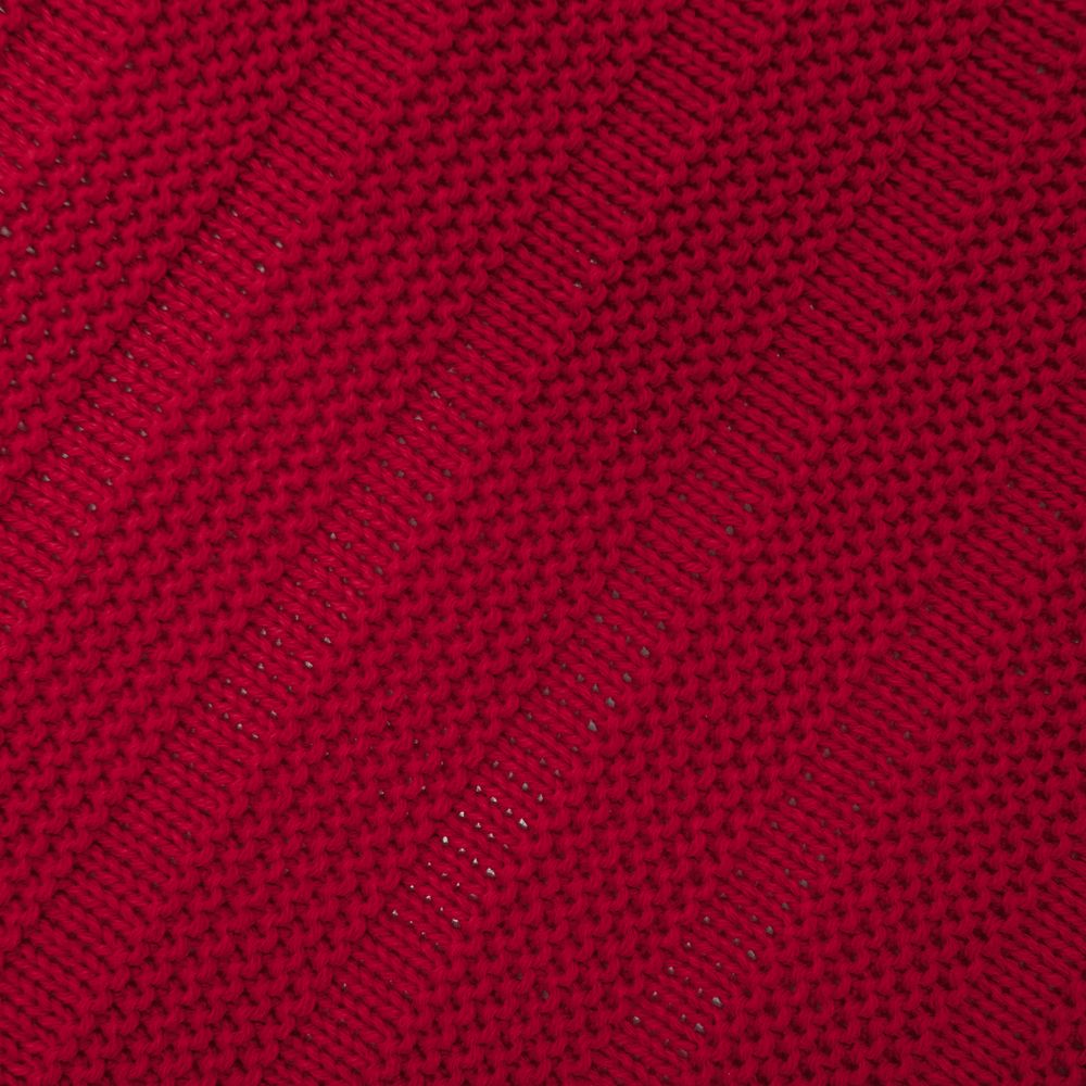 Плед Field, красный / Миниатюра WWW (1000)