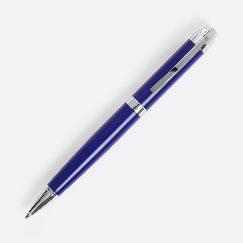 Ручка шариковая Razzo Chrome, ver.2, синий / Миниатюра WWW (1000)