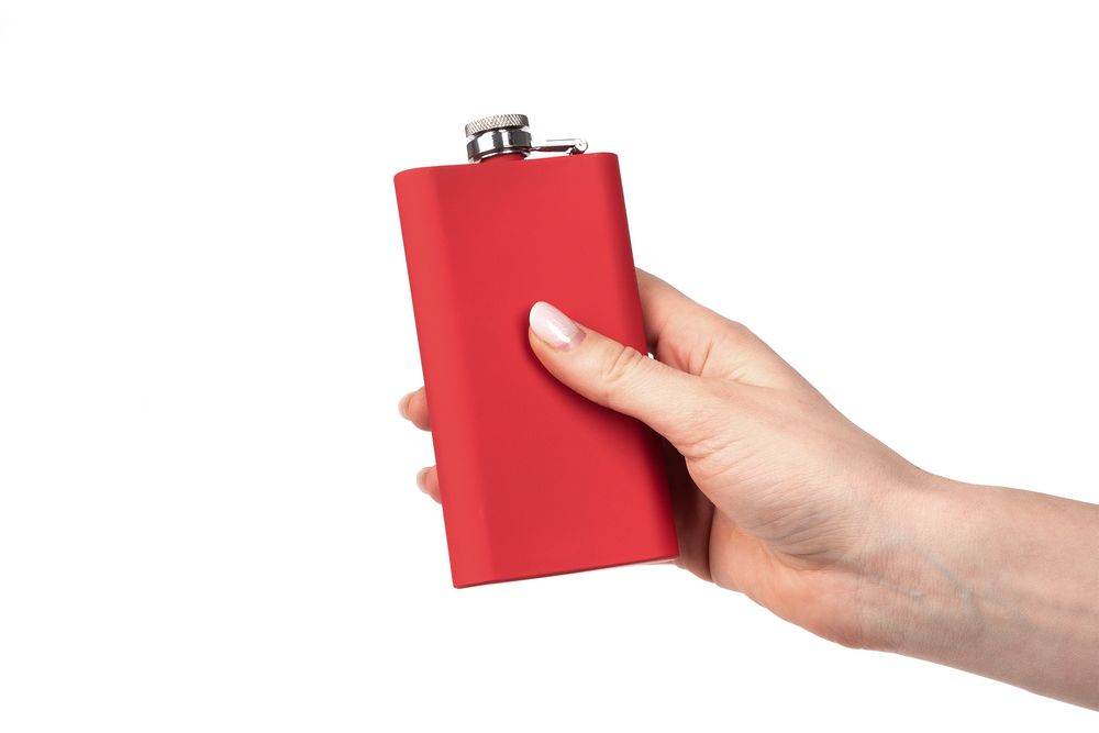 Фляжка Beatum, красная / Миниатюра WWW (1000)