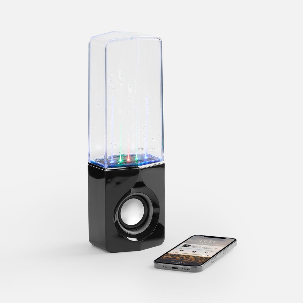 Bluetooth-колонка с поющим фонтаном Fuente, черная / Миниатюра WWW (1000)
