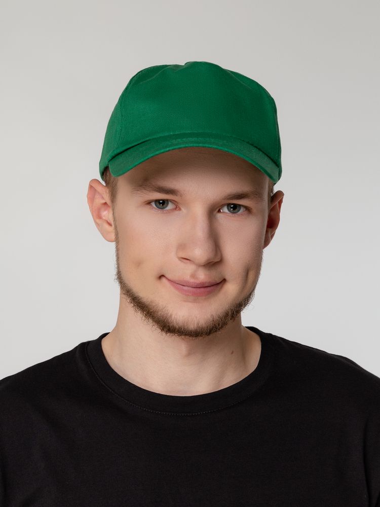 Бейсболка Unit Promo, зеленая / Миниатюра WWW (1000)